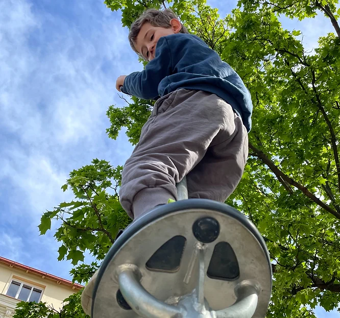 Bezručovy sady prague playground