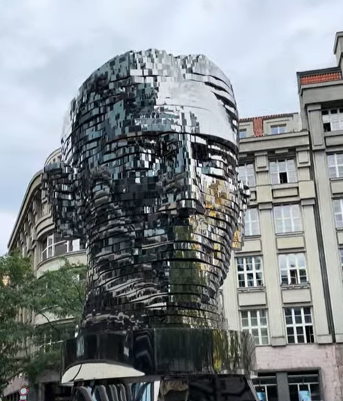 the Rotating Head Statue