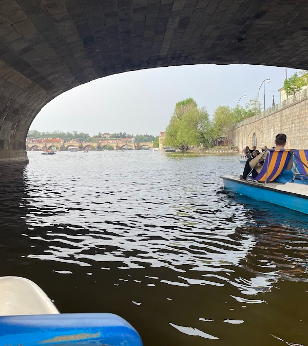 Pedal Boats on the Vltava River