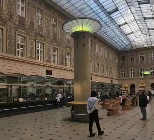 The Main Czech Post Office in Prague