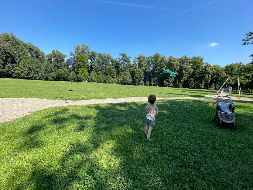 Children in Stromovka Park