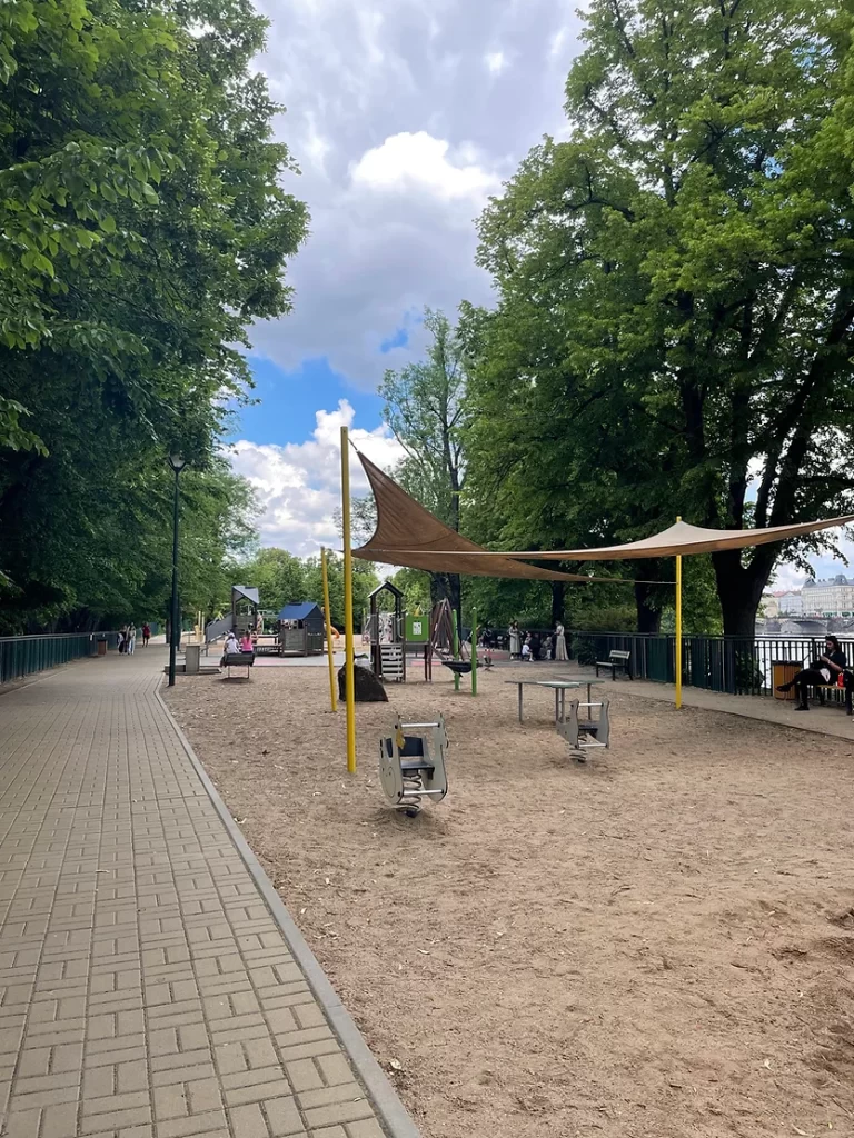 Children's Island in Prague