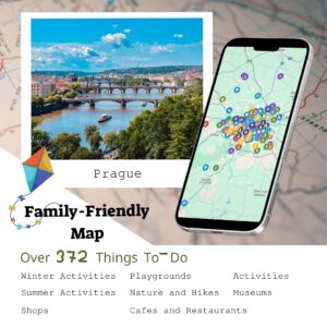 Family-friendly Prague map
